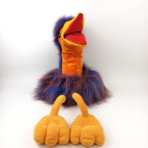 Vintage emu hand puppet - vintage,