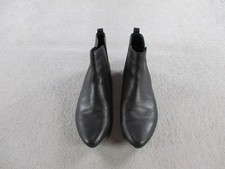 Born Boots Womens Size 9.5 Black Chelsea Ankle Leather Upper Slip On F69303
