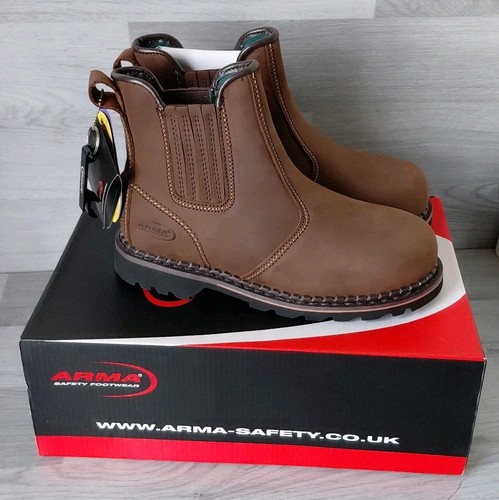Arma mens leather - arma, safety