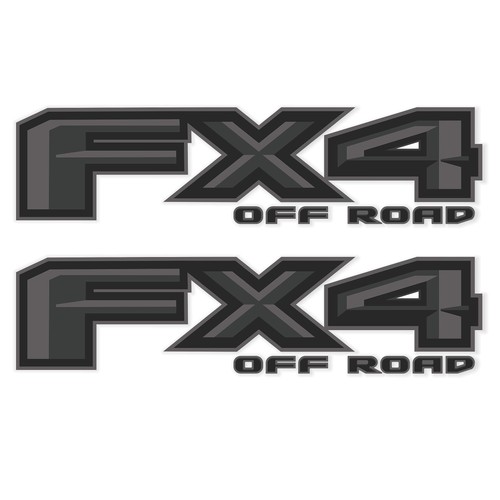 Fx4 off road decal sticker - road,