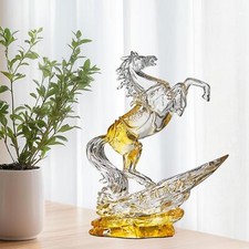 Horse Statue Resin Creative Horse Ornament for Tabletop Dining Room Garden