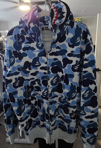 Bathing ape blue camo - bathing,
