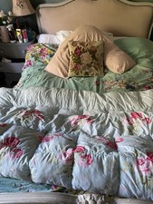 Vintage Cath Kidston Eiderdown Quilt Feather