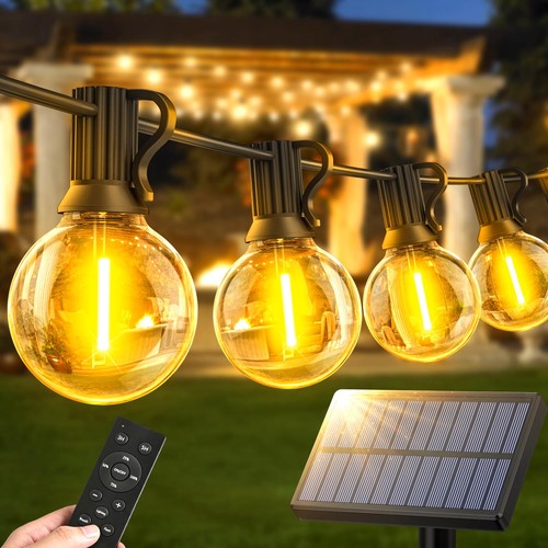 Solar string lights - solar, outdoor