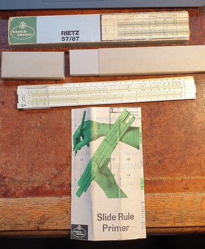 Slide ruler vintage - ruler, faber