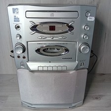 MTV THE SINGING MACHINE KARAOKE SMG 199 CDG + CASSETTE + AUX - RARE 2005