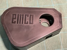 EMCO UNIMAT 3 lathe MOTOR BRACKET WITH COVER..INCLUDES IDLER PULLEY.