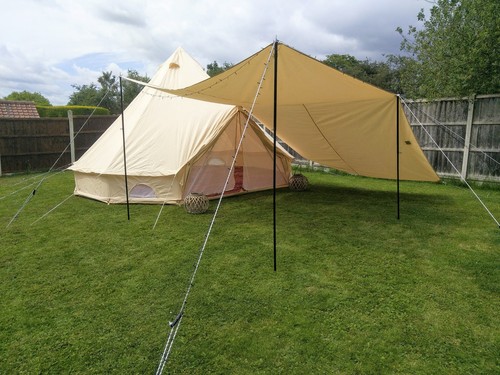 Bell tent awning 4 5m - awning, 4.5m