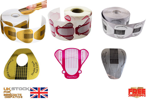 Nail form stickers acrylic - acrylic, gel