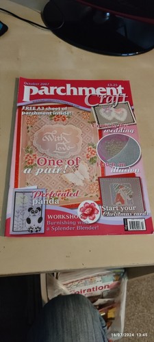 Parchment craft magazine - craft,