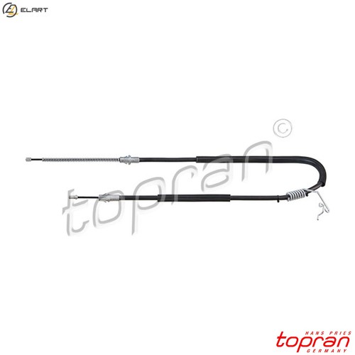 Cable pull parking - parking, brake