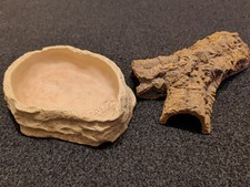 EXO TERRA Medium Bowl & Log