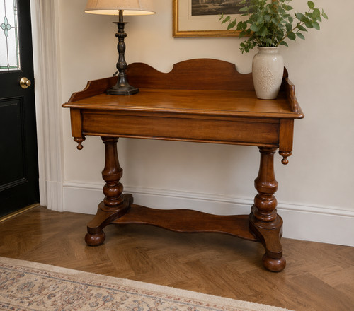 Victorian mahogany console - victorian,