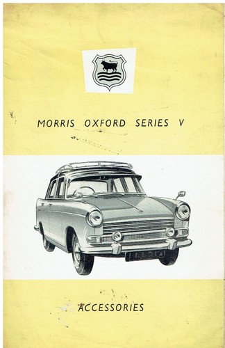 Morris oxford series saloon - morris,