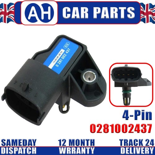 Boost pressure map sensor - pressure,