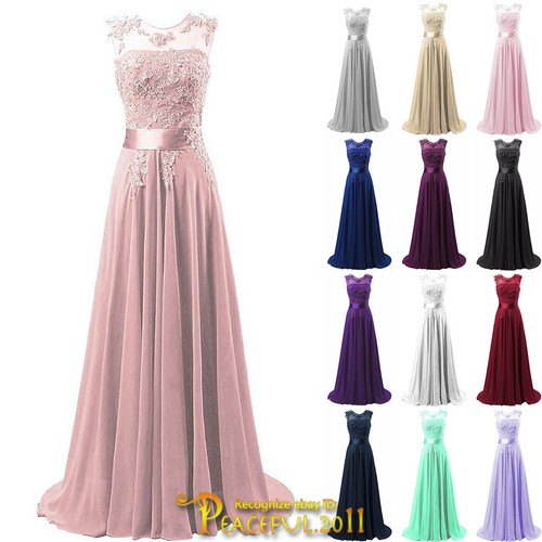 Chiffon bridesmaid dress long - bridesmaid,