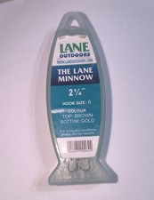 Nos Lane Outdoors Irish Minnow Trout Salmon Spinning Lure Fishing Pike Perch