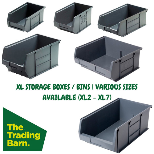 Plastic parts storage bins - plastic,