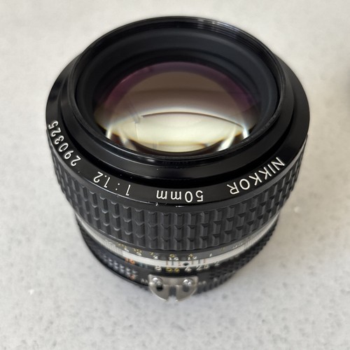 Nikon nikkor 50mm ais mf - f/1.2,
