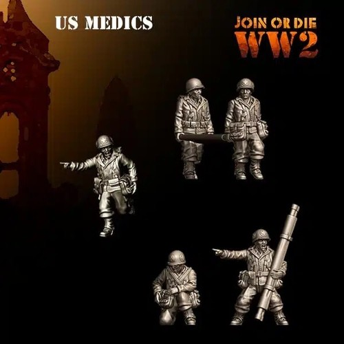 28mm ww2 army medic - 28mm,