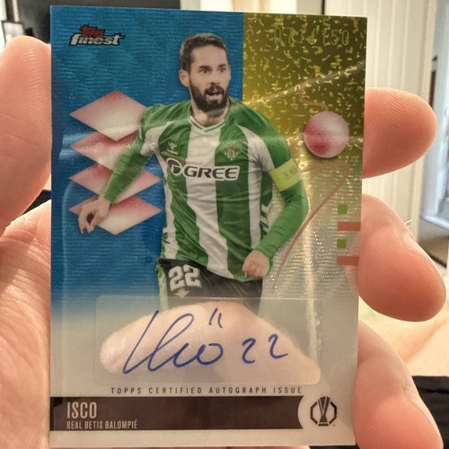 Topps finest ucc 2025 isco - finest,