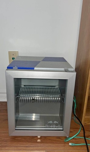 Led red bull mini fridge - led,