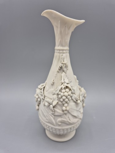 Antique parian ware grape jug - antique,