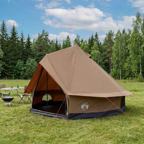Family tent person brown - tent, 6-person