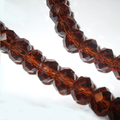 Rondelle beads faceted - rondelle,