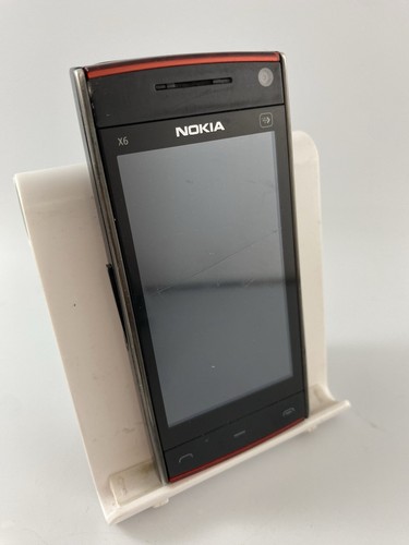 Nokia black orange network - nokia, x6