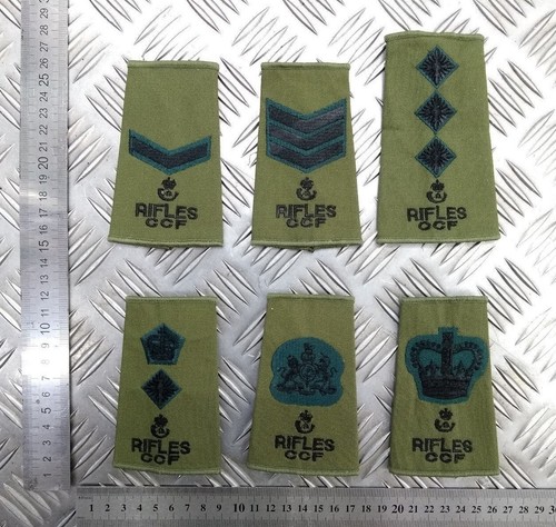 Rifles ccf green rank - od,