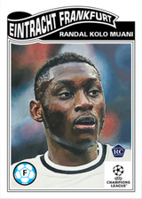 ➠ Topps Champions League Living Set #511 Randal Kolo Muani - Eintracht Frankfurt