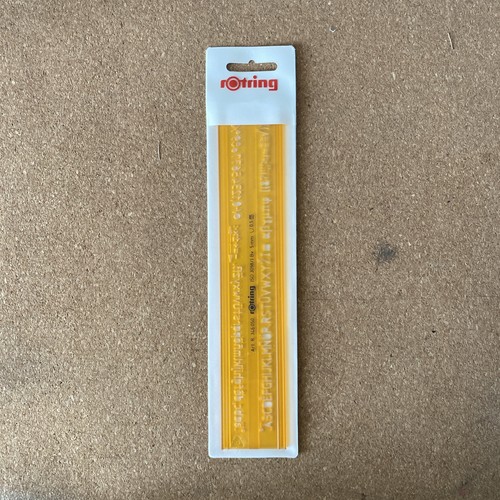 Rotring letting stencil - letting,