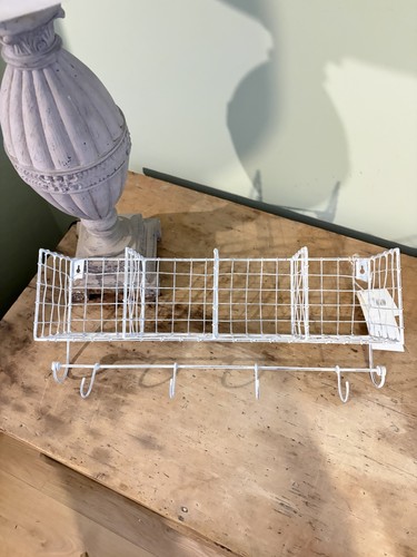 Nkuku white wired rustic