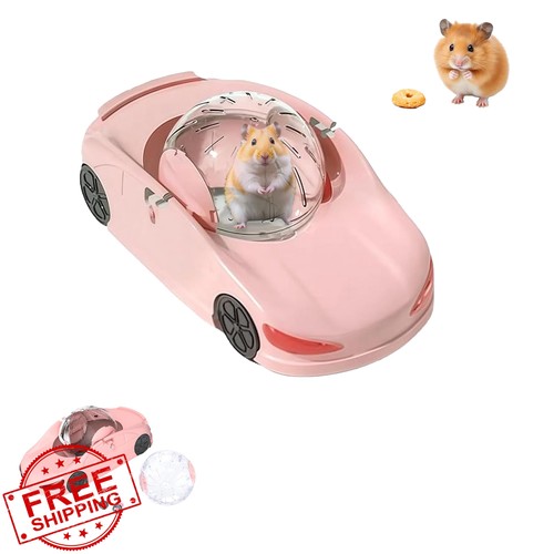 Qtljjby hamster car toy pink - qtljjby,