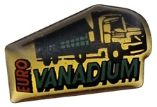 Euro Vanadium Truck Lorry Lapel Pin Badge Vintage Collectable 1990s