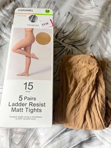 Used cabin crew tights