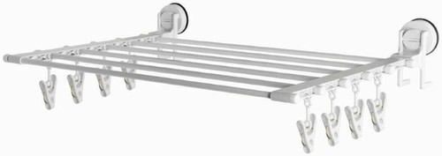 Gecko clothes airer white wall - gecko,