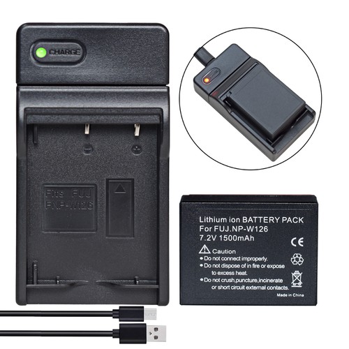 W126s battery charger for - np-w126s, +charger