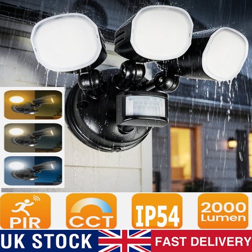 Head led security light - 2/3-head,