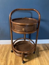 Boho vintange Bamboo drinks trolley retro tiki