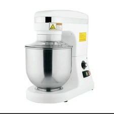 Omcan USA 44306 Countertop 7 qt Planetary Mixer with Guard, Variable Speed *USED