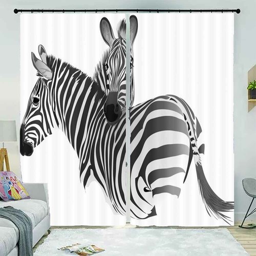 Zebra business trip curtain - trip,