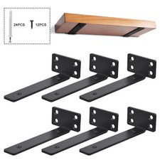 6 x Heavy Duty Shelf Brackets