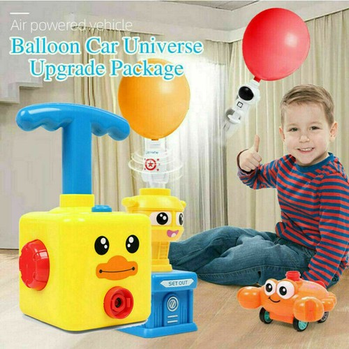 Balloon powered car with - balloon,