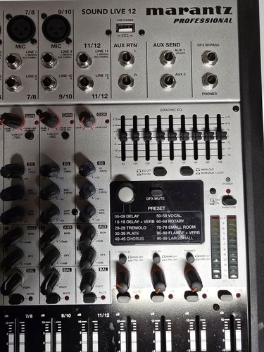 Marantz sound live mixer - 12,