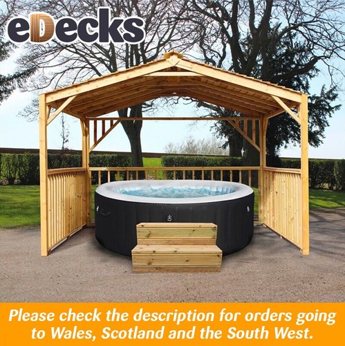 Display hot tub - ex, wooden