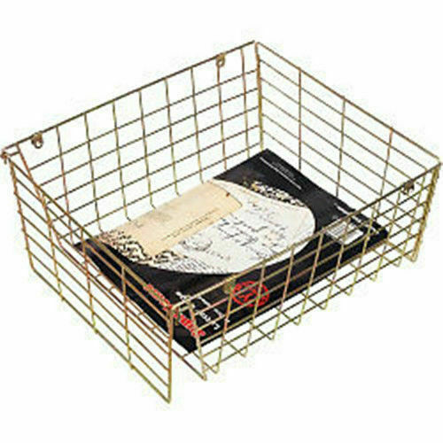 Brass letter cage - letter,