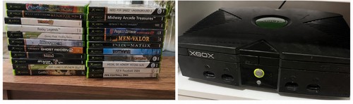 Original xbox with - original,