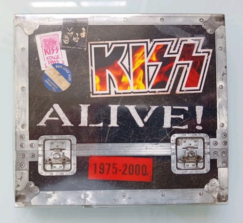 Kiss alive 1975 2000 4cd - alive!, box
